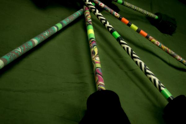 Verschiedene Flowersticks